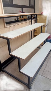 مدرج شغل • هيكل حديد • للبسطيات