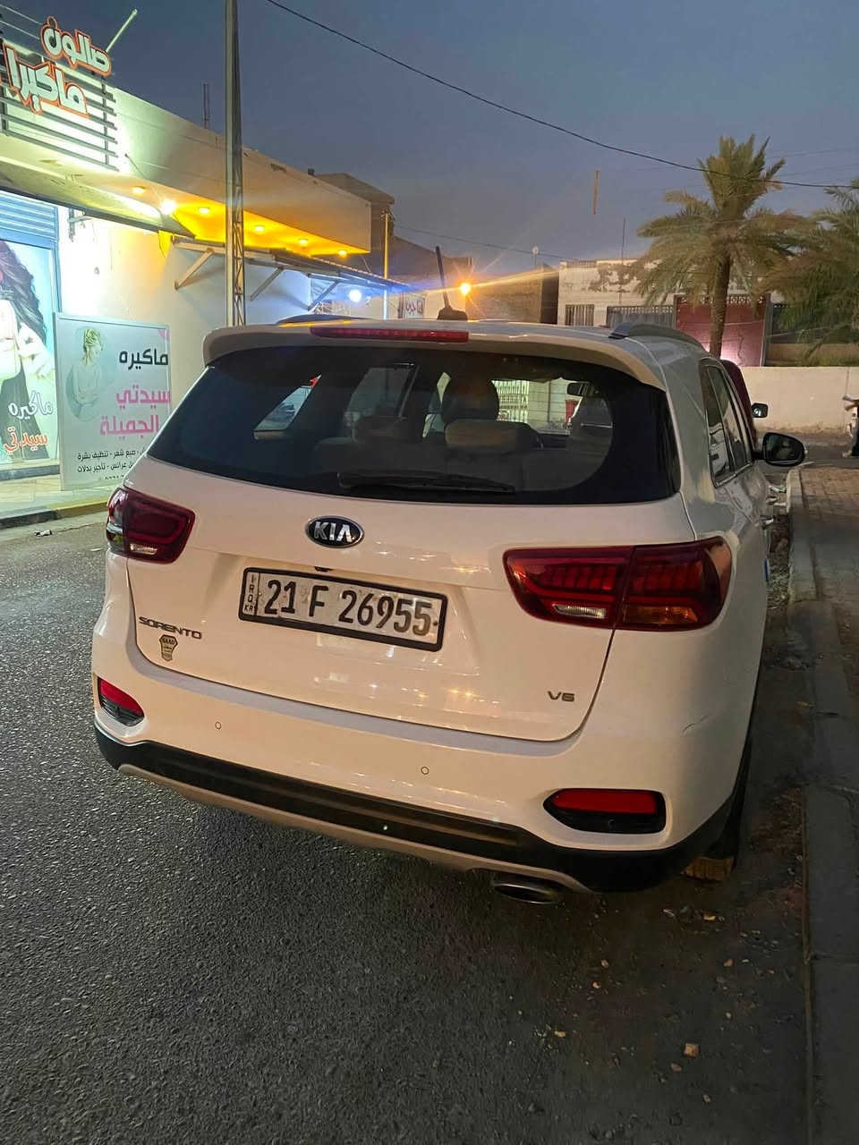 سورنتو 2018 شكل ال19 خليجي مكينه6 سلندر
7راكب رقم اربيل خليجي صار بيها طخه من جه الجاملع الصدر بارد ولبنيد اتبدل نفس الون لا لغد ولا شاصي كير مكينه مكفولات رشه خفيفه بين الباب ولجاملغ الي صار بي طخه 

بيها رصعات بل قماره لا طايح صبغ ولا ضرر قوي اثر طفل صاعد عل قماره 

السعر 165ورقه بلاش ماشيه118,000

***********
سنويه صاقطه اربيل بسم شركه عندي بيها وكاله تكلفه تجديد السنويه متعبر ال200 رقم جديد الدولي
