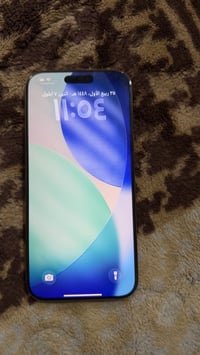 أسلاك عليكم شباب 16 pro max ذاكره 256 بطاريه 97 جهاز جديد كلش بعده ماس...