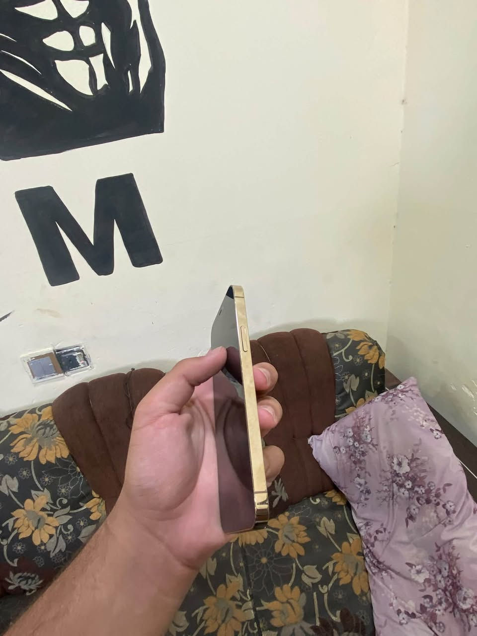 للبيع 12برو  فقط
الجهاز بلادي 
فقط بي طمقه بل شاشه 
بطاريه 74
ذاكره128
الجهاز نضافته 100✅
كلو شغال✅
كامرات ✅
صوت✅
سبيكر✅
السعر 270الف 
وبي مجال شي قليل 
للستفسار ***********
