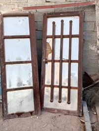 باب حديد • مستعمل • جاهز للتثبيت