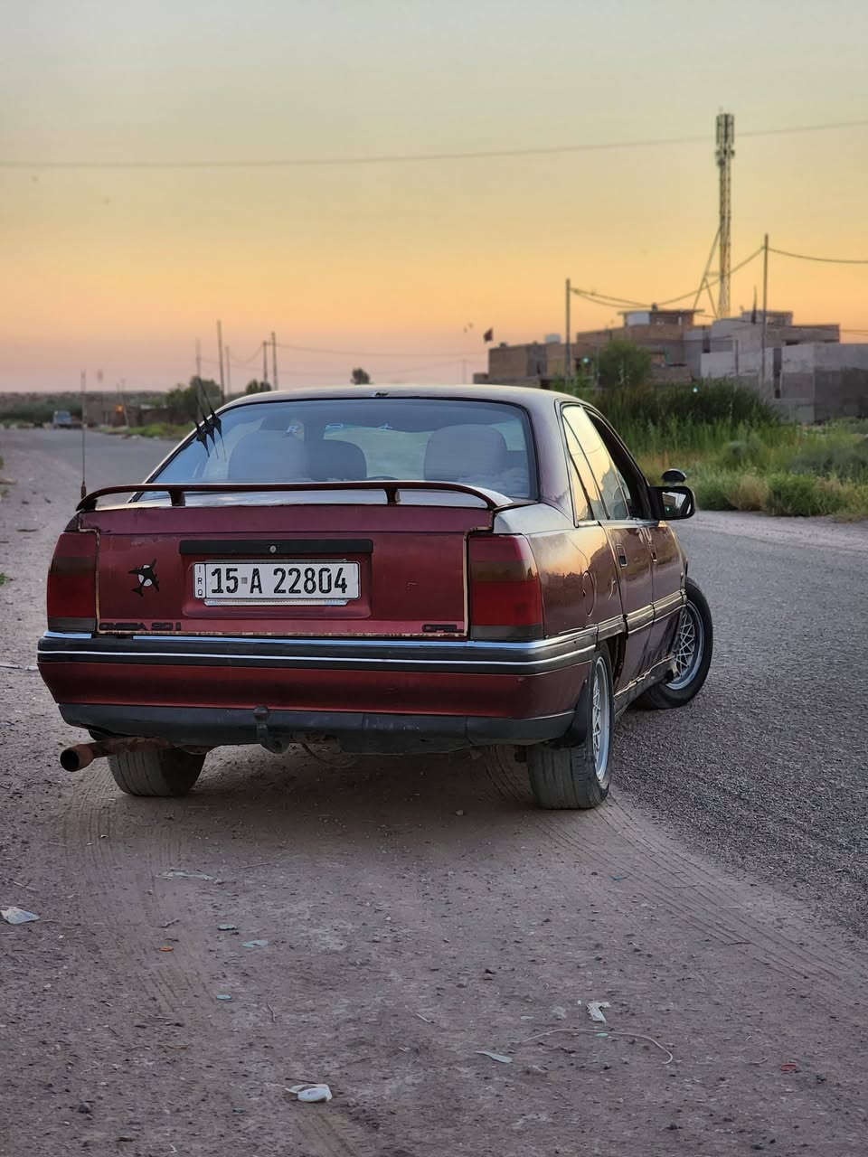 السلام عليكم اوبل اوميكا موديل 92 رقم انبار دولي سنويه لل 30 ياله تنتهي مشروع وطني السياره جاهزه وحلوه مكينه وكير خير من الله تجي وتفحص وتشوف لان ما اعرف بيهن يرادلها ترتيب بسيط صدرها امام خلفي خير من الله جدد  تايرات جدد داخلها حلو نضيف بيها لايت زنون وبيها نشره داخليها ومتغيره الألوان  السياره جاهزه للشارع كبل  شرط التحويل السعر 28 وبيه مجال  المكان بغداد سبع البور رقم ***********
