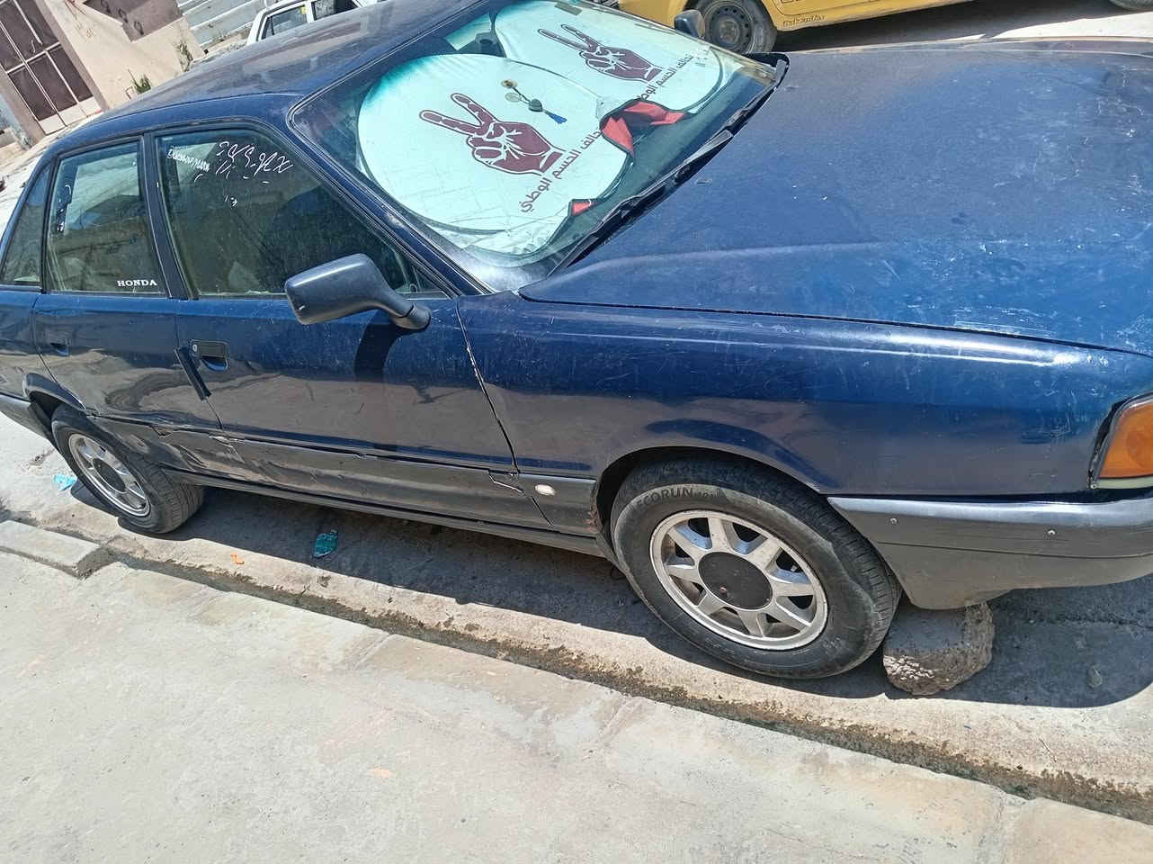 أودي نفخ موديل ٩١ حجم ٨٠ آني الشرعي السعر ٣٠ و بيها مجال مكانها موصل الجانب الأيمن حي الشهداء للاستفسار الاتصال على الرقم *********** أو *********** تريد وكالة تريد تحويل هزة جديدة الگير من ٣ الئ ٥ يطلع بي صوت بولبرين رقم نينوى دولي
