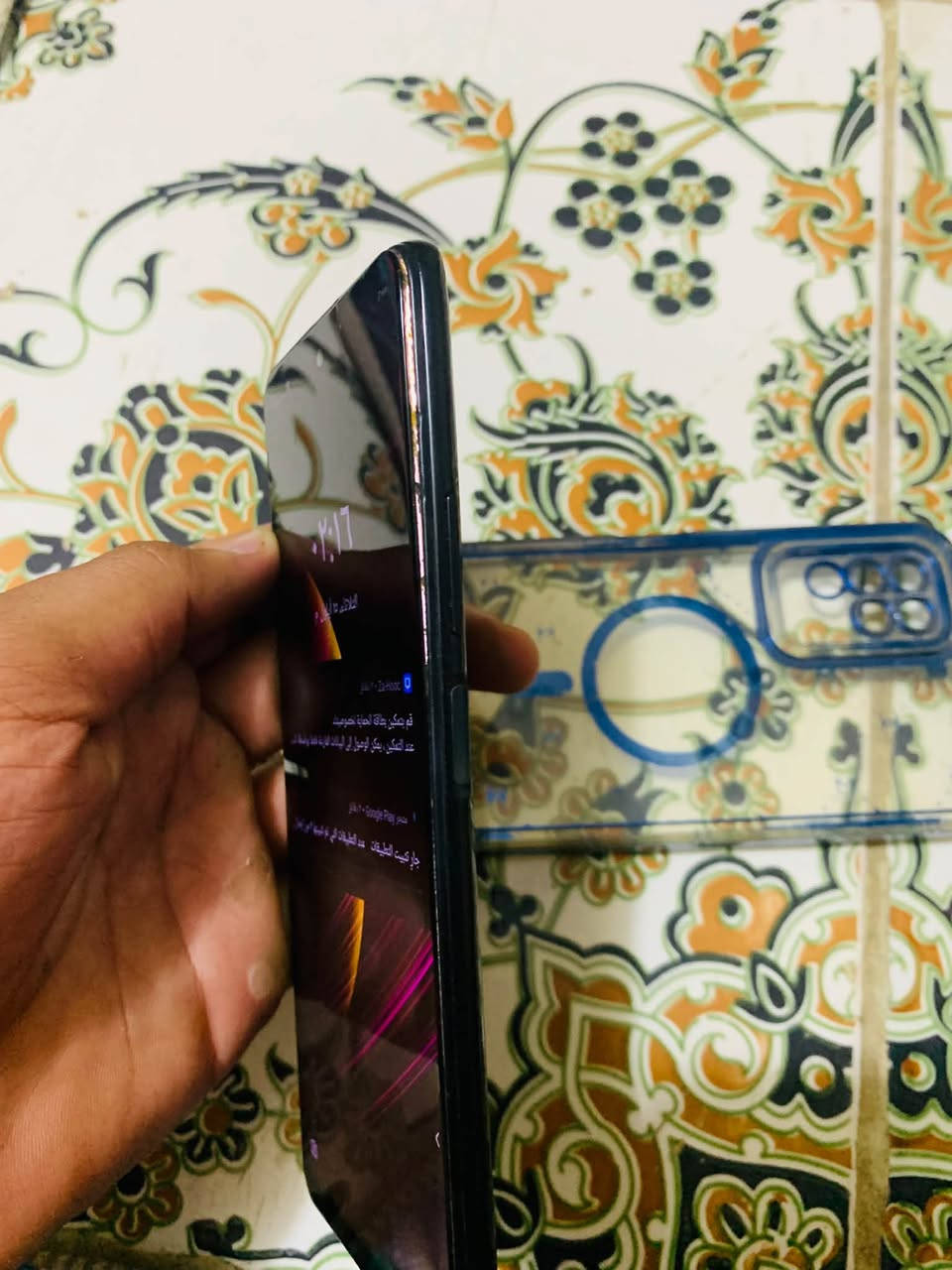 سلام عليكم جهاز للبيع lnfinix note10 جهاز بلادي ذاكره 128 الداخليه6 بي هاي الطكه البشاشه وما تاثر وكامراته مغوشه السعر 70وبي مجال للشراي ماكني الشطره  قرب جسر ال عمار رقم ***********
