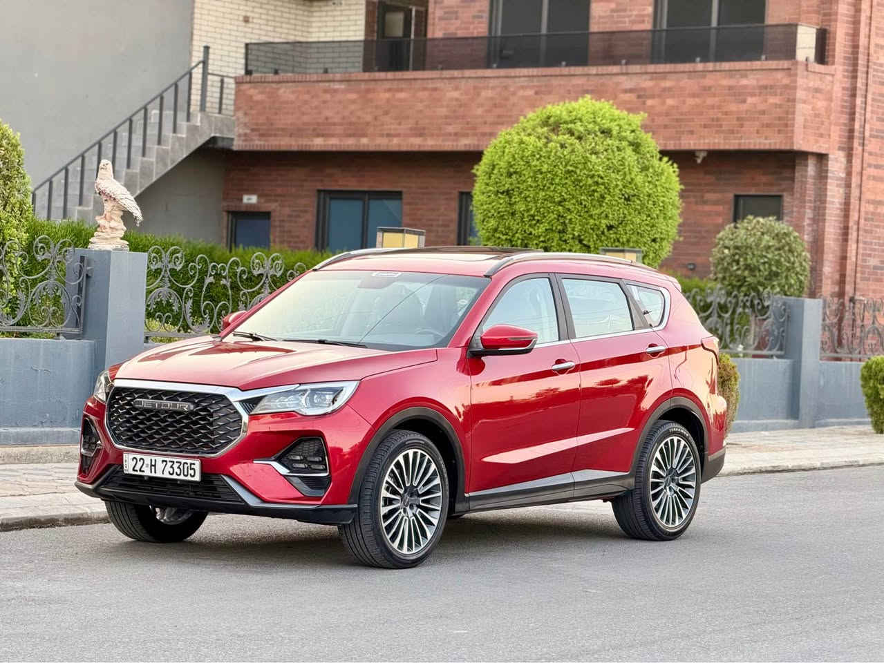 جیتۆر X70مۆدیل 2023
مکینە ١٥٠٠تيربو 

قە پات  مواصفات : (شاشە گەورە کامیرا پانۆراما - گێچ ديجيتال-بصمه دخول و تشغیل بصمه start engine - کوشن جلد و کارە بای گیرماوس  مدخل AUX - مدخل USB - بلوتوث - تحکم ستیرن- نظام توزيع EBD - نظام  المانع  ABS - حەساسی دواوەیه  -ESP - تحدید سرعة - تبرید مرکزی -  لایتی پێشەوە FULL LED -    ٨ ايرباگ) سندوق کارە بای تە نها 63هە زار رۆیە
5 کامیرە     نیو پارجە ی سبوخە هە مووشتیکی نویە  بە ناوی خۆمە سحری 125(***********) أربيل, العراق
