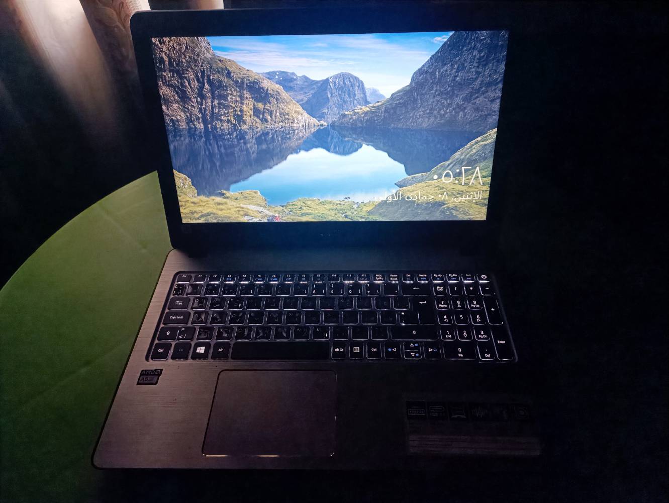 Acer Aspire F5-522 • رام ٨ جيجا • بطارية ١٠-٢٠ دقيقة