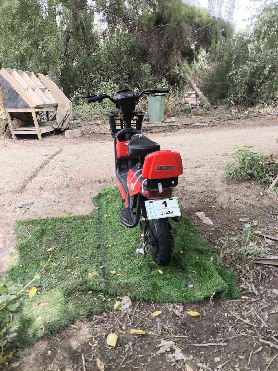 دراجه شحن • نضيفه • بدون بطاريات