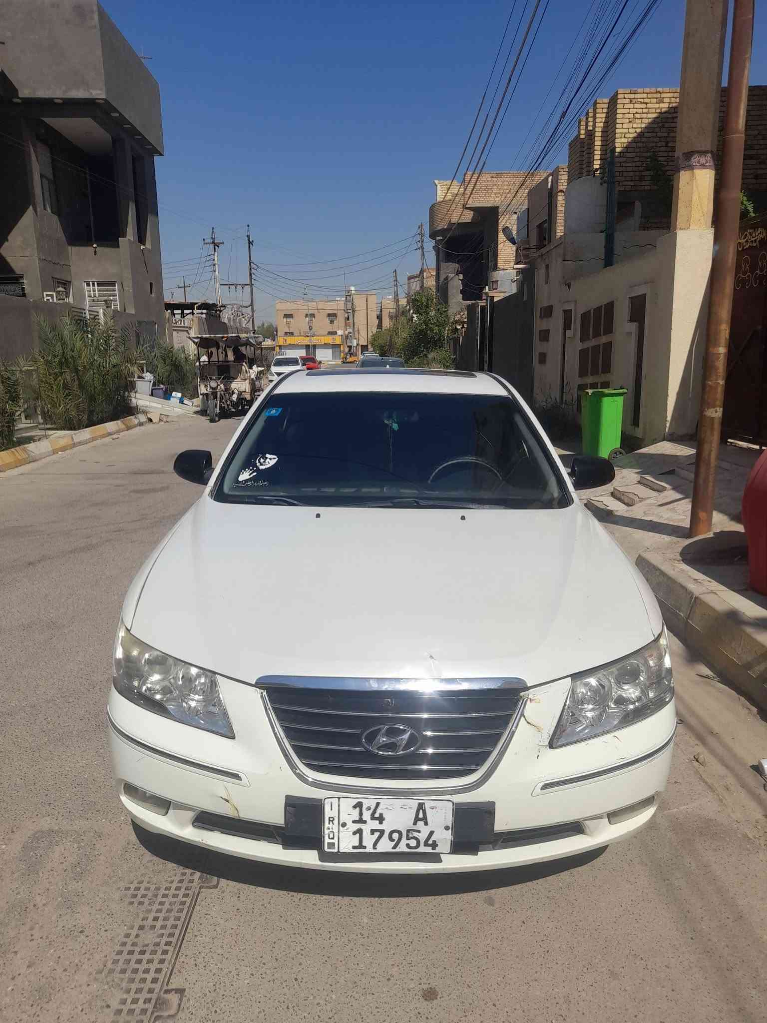 السلام عليكم بيع فقط مستعجل
سوناتا 2009 خليجي فول مواصفات 4 سلندر كير ومحرك كارتون شرط برغي مامفتوح بيهن توهن مشدودات 2400 تبريد ثلج حداديه جديده السياره مال جناي بسمنه رقم انكليزي مشروع وطني سنويه جديده تريد تحويل تريد وكاله السياره بيها جاملغ وبنيد تبديل وبيها رشات صبغ سعرها 89 وبيها مجال 
مكاني ناصريه مركز 
***********
