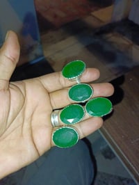 زمرد هندي • فضة ٩٢٥ • خمس قطع
