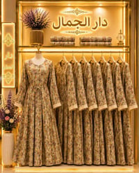 دشداشة كشمير • تطريز ملكي • خصم ٣٠%
