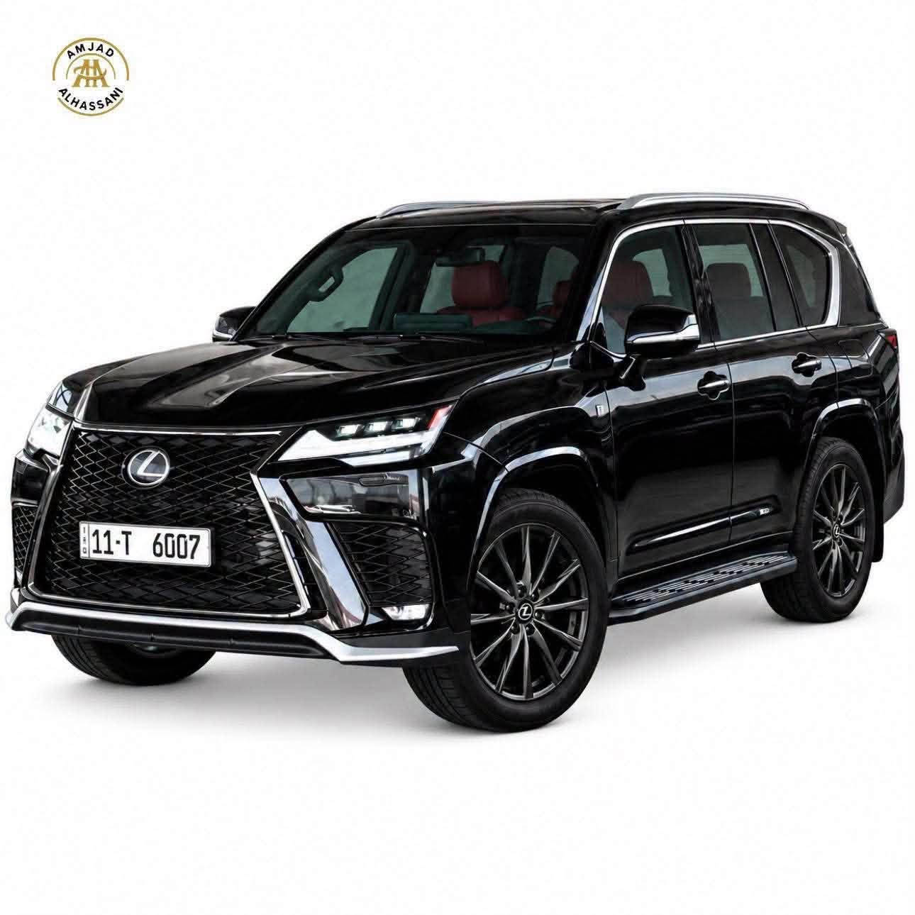 امجد_الحسني_لتجارة_السيارات⁩⁩⁩

LEXUS LX 600 ——2023——

▪️ الفئة F SPORT F1
▪️ المحرك 3.5 توين تيربو
▪️ مستخدم 43,000 الف km
▪️ مقاعد جلد باللون الاحمر 
▪️ مقاعد تبريد وتسخين 
▪️ كاميرات 360. Panoramic View Monitor
▪️ اضاءة امامية متكيفة AHS 
▪️ شاشات ترفيهة خلفية 
▪️ دخول ذكي Smart Entry 
▪️ نظام صوت Mark Levinson بـ25 سماعة
▪️ نظام التعليق الهوائي 
▪️ ابواب soft closing
▪️ تغليف - ppf

 للاستفسار أكثر الاتصال على الرقم 
***********
📍 بغداد – معارض البياع – الشارع الثاني⁩

#امجد_الحسني_لتجارة_السيارات⁩⁩⁩⁩⁩⁩⁩⁩⁩

نص مكتوب في الصور:
- LEXUS LX 600 F SPORT. F1 AMJAD ALHASSANI أмjad الحسنـي لتجارة السيارات amjad_alhassani amjadal.hassani +964 771 110 0222 بغداد - معارض البياع - الشارع الثاني SAS I 2023 I 43.000KM
- AMJAD ALHASSANI