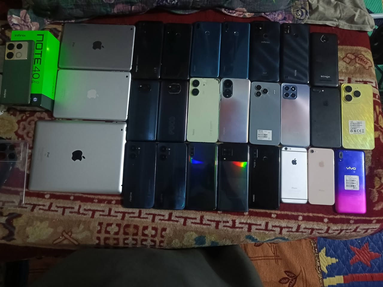 السلام عليكم ورحمه الله وبركاته اجهزه نضيفه ومكفوله بانواعها اللي حاب يتواصل وياي انتصال فقط رقمي *********** بيه وتساب مكاني نجف مابيهن اي كسر أو عطل نضافه٩٨ متواجد بالولاية شارع المدينه

