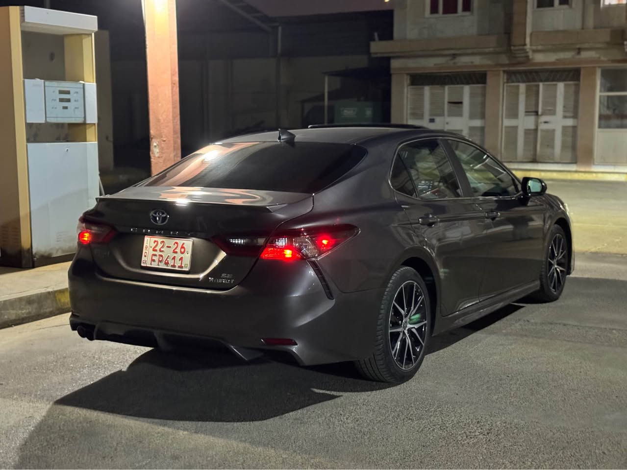 Toyota Camry SE Plus Hev 2024 ✔️
تويوتا كامري اس اي بلاص ٢٠٢٤

Hybrid هايبرد 🔋

فول فول مواصفات SE Plus 🔝
بصمة و سلايت و شاشة كبير و رادار ٣٦٠ درجة و حساس ٣٦٠ درجة و بريك بصمة و كشنات جلد و ويل كروم و لايت ليد و زينون و نظام تراكشن و كشنات كهربائي ..

بدون صبغ بدون دواخل بدون ارباك 👌
فقط جملغ خلفي PDR باقي كلها بشرط
سيارة كلها كبس بدون دواخل 
٣٣ الف ميل ماشية و رقم شاصي بالصور

شرط الترقيم اربيل دهوك سليمانية ٣ اشهر كاتي

سعر 🔥 207 ورقة و مجال بسيط
مكان عقرة "ئاكرئ"
واتس اب و كورك *********** اكر, نينوى

نص مكتوب في الصور:
- 7:19 LTE 64 bid.cars FWD 2.5L 4 cyl. 176HP 42 199 km 2024 TOYOTA CAMRY, SE NIGHT SHADE 4T1S31AK6RU625137 1-97652195 Copart Location: Austin (TX) Shipping from: Houston (TX) Seller: Insurance Company Sale Document: Salvage vehicle title (TX) Sales History 1 Similar archival offers You are watching archived offer. Auction ended on Thursday, February 5, 2026. Thursday, February 5, 2026 13 Photos 360 360 Video Ask 18