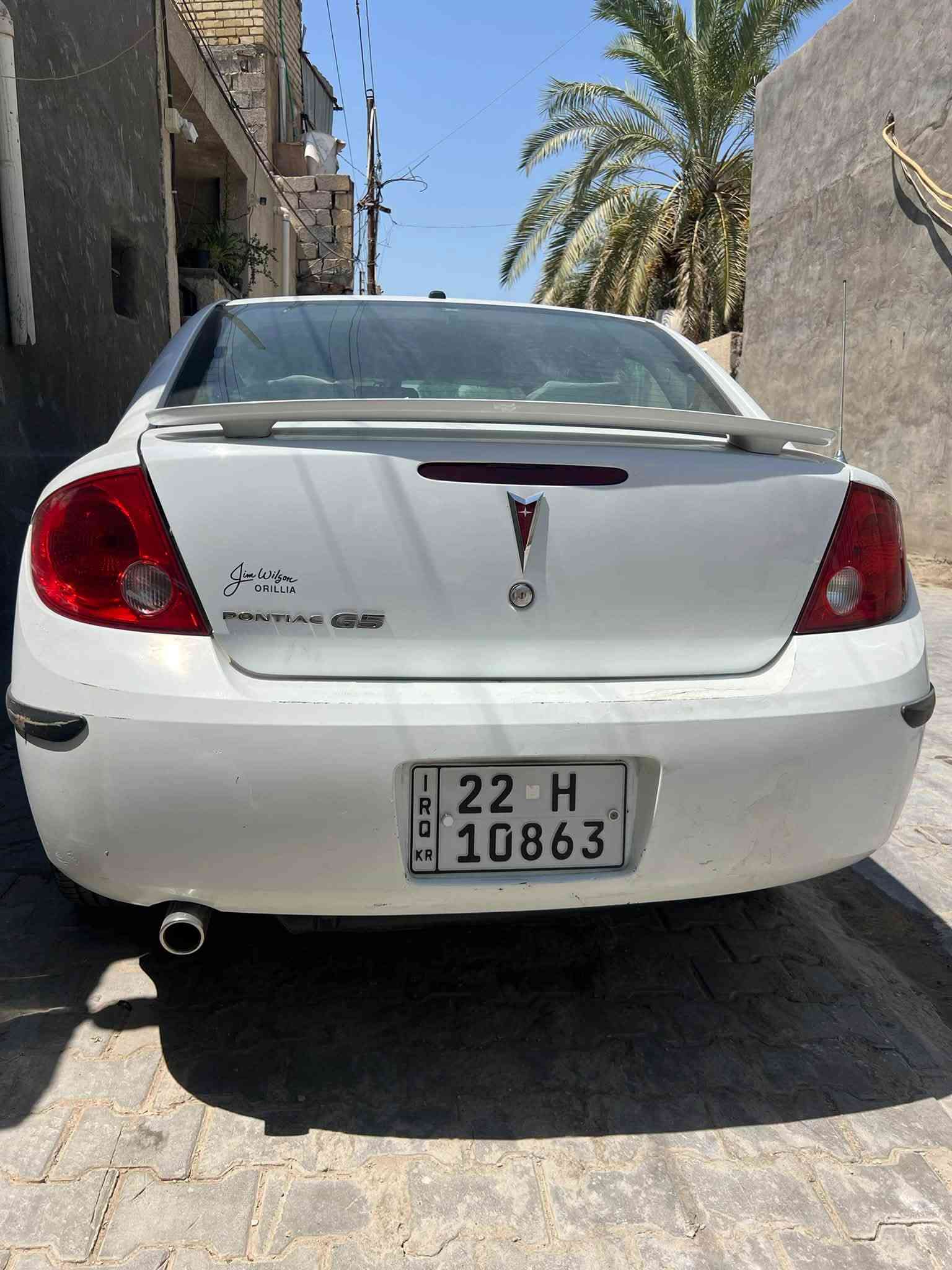 بسم الله الرحمن الرحيم سيارة بونتياك موديل 2008 G5 خير من الله گير ومكينة نظافة فول المكينة 2200تبريد تدفئة شغالات سيارة اربيل هزة مالتهة 2026 مصفرة غرامات وكلشي رقم انگليزي سيارة خير من الله غراضهة غراض ماليبو بيهة ضربة جاملق الخلفي عكس السايق بس ومعدل مثل مواضح بالصور وبنيد جراد بس  السيارة بأسمي تحويل مباشر (السعر 55$ )وبيه مجال المكان بغداد المحمودية 
 ***********
