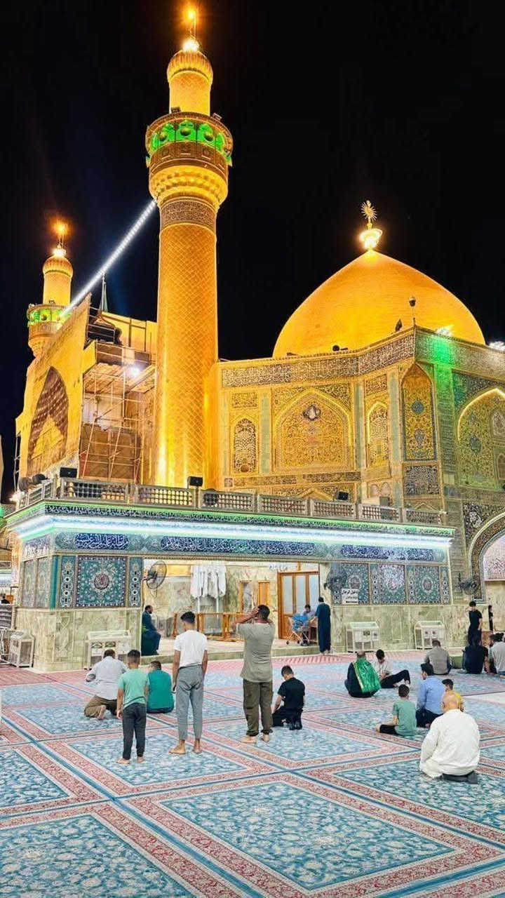 النجف الاشرف • زيارة المقبرة • حملة احباب الزهراء