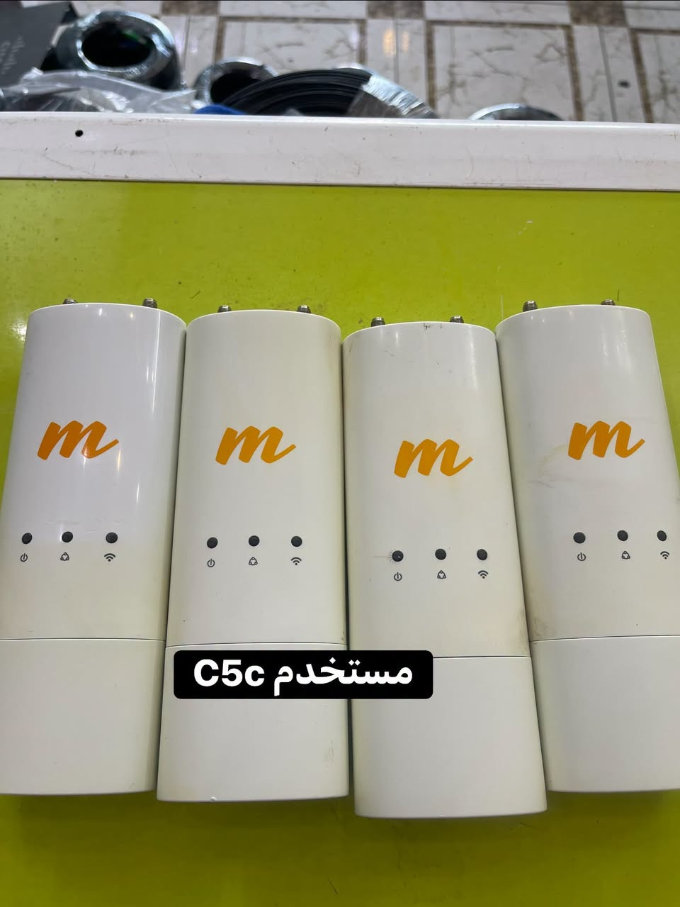 كل جديد وأفضل أجهزة الإنترنت تلكو يم سالي محمد 📡✨
أجهزة مستخدمة ومفحوصة، بأسعار مناسبة وضمان على القطع.

جملة ومفرد 🚚
توصيل لجميع محافظات العراق

للاستفسار مراسله الصفحه
***********

نص مكتوب في الصور:
- اومني مستخدم
- سالي محمد
- مستخدم C5c
- باور بيم m5
- عاكسه 900 مك سما
- دش 30
- دش 34
- سكتر 120 سالي محمد
- 4011