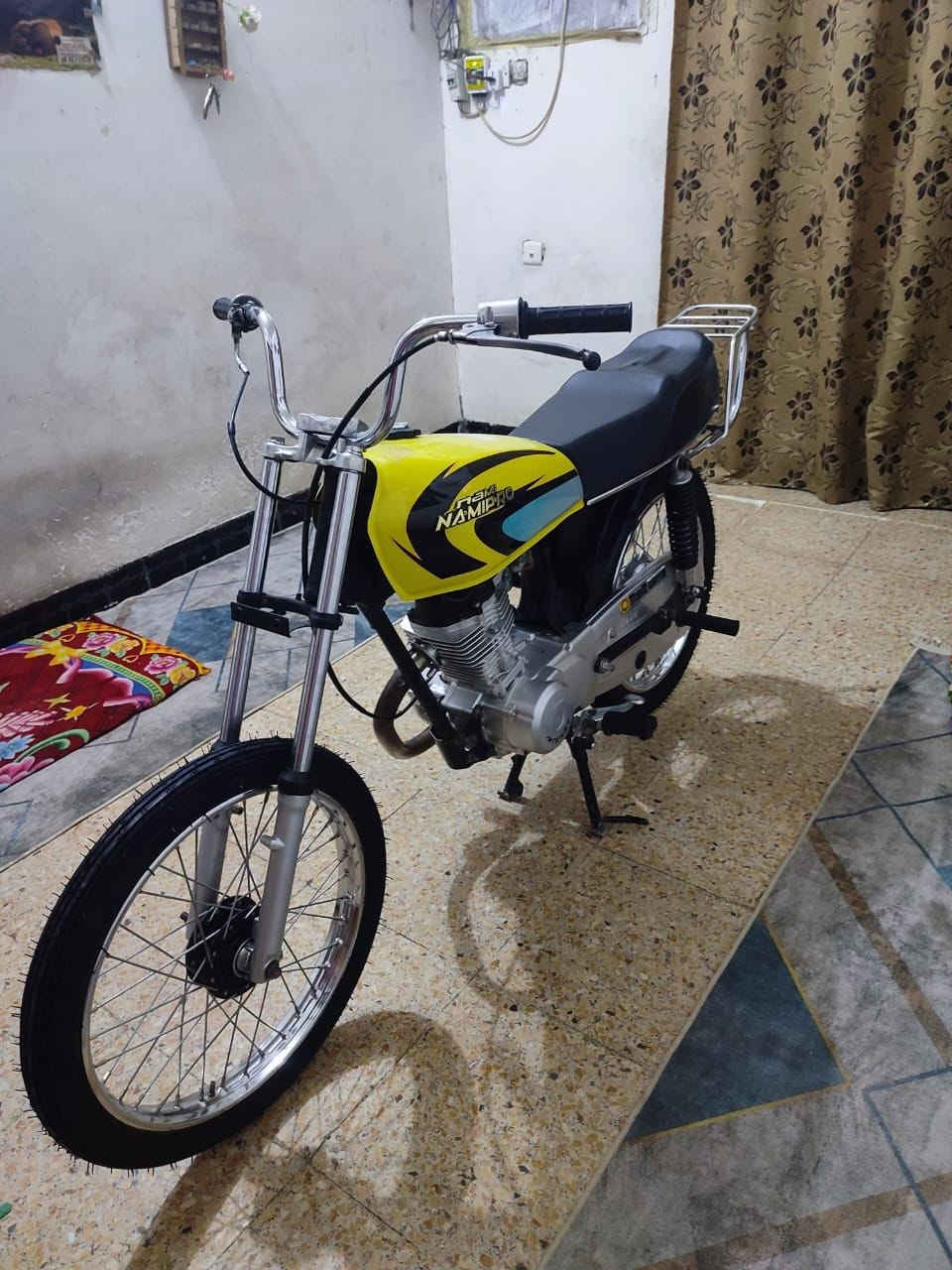 دراجه للبيع مكان كربلاء سعر 625 وبيها مجال صار لها اسبوع من معمره شره خليه يدق كلك كلك. ***********
