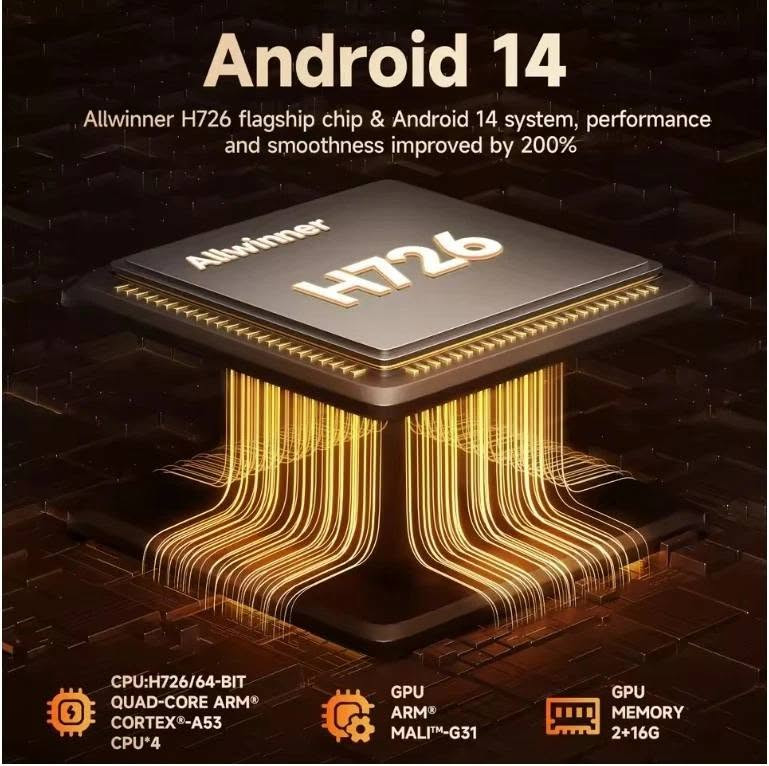 داتاشوو 8k نسخە 2026 ، النضام سمارت اندروید تیفي 14 ، و 900Ansi 😍
Magcubic HY 350 MAX
Android TV 14 🔥
900Ansi
نسخە جدید 2026 
متوفر جدید غیر مستخدم 💯
الحجز علی خاص او واتساب : ***********

نص مكتوب في الصور:
- 8K Support 1080P Native 900ANSI Android 14 WIFI6 BT5.4 Auto Focus Auto Keystone Correction Obstacle Avoidance Auto Screen Fit 100" 80" 50" 1.0:1 Throw Ratio 15W HiFi Speakers
- MAGCUBIC 8K Support 1080P Native 900ANSI Auto Focus Android 14
- Magcubic HY350 Max Android 14 High Resolution, 900ANSI, the highest brightness in the same price range high-brightness mode & daily energy-saving mode can be adjusted 1080P
- Ultra-High Brightness MAGCUBIC With 600ANSI, you get the best of both worlds-ultra-high brightness plus realistic color both night and day. Other Viewing Comfort MAGCUBIC Say Goodbye to Speckles Other
- Android 14 Allwinner H726 flagship chip & Android 14 system, performance and smoothness improved by 200% CPU:H726/64-BIT QUAD-CORE ARM® CORTEX®-A53 CPU*4 GPU ARM® MALITM-G31 GPU MEMORY 2+16G