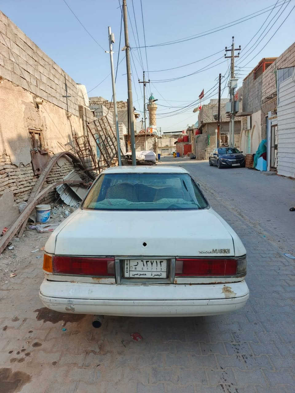 سلام عليكم اقرأ المنشور قبل لا تخابر سياره  مارك 1992 محرك ونجي رقم بصره  ب اسمي  تحويل مباشر  كير محرك خير من الله سياره حلوه عوزها ترتيبات قليله سعر 36 وبيها مجال قليل سنويه منتهيه مكان بصره رقم الهاتف: ***********
