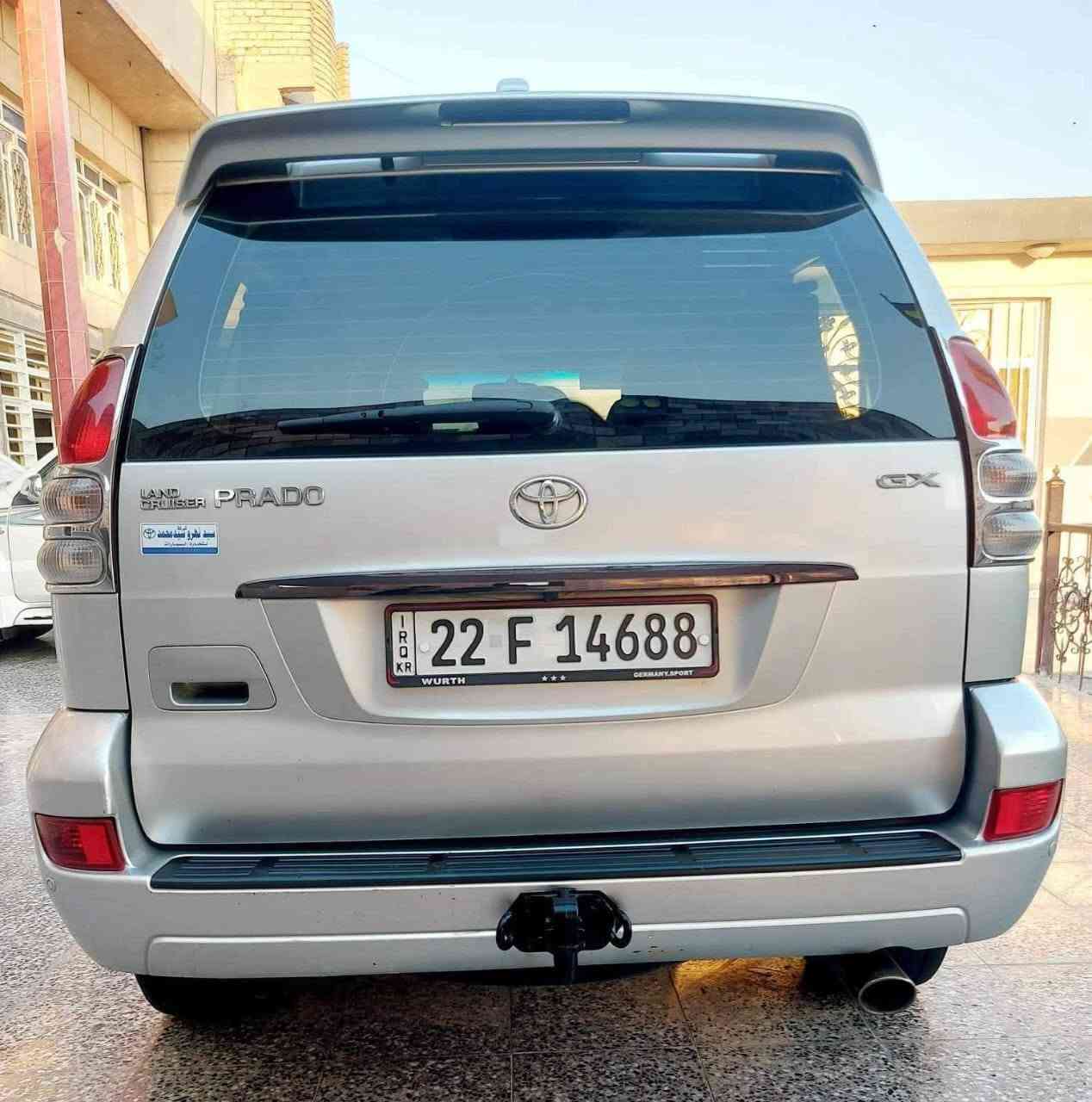 سيارة برادو ٢٠٠٩  مكينة حجم ٤سلندر ٢٧٠٠  كير +مكينة تدفئ  تبريد كله مكفول  رقمها أربيل وباسمي ثاني يوم احولك  سيارة نظيفة فقط شويه جاردة بالبنيد وكصه القمارة     سعرها ١٤٠$ ورقة وبيها مجال العنوان بغداد البلديات للتواصل *********** غير متواجد على الفيس بوك
