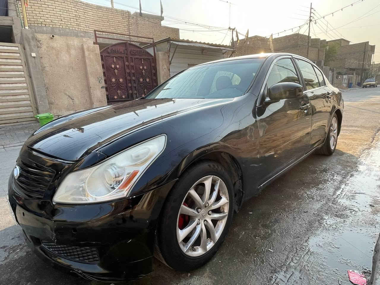 السلام عليكم (بيع او مراوس حسب القناعه) سعر 60 وبيهه مجال 

انفنتي 2007 g35 فول مواصفات 1/1 

مكينه 3500  6 سلندر  

مكينه وكير مكفولات 

صدرهه الخلفي جديد الامامي روس رواط وشمعات تعبانات

ضررهه جاملغ خلفي جهه السايق ولقماره بيهه معجون 

مصبوغه عام 

تبريدهه ما يشتغل يرادلهه ترتيبات بسيطه 
مكاني بغداد 
***********
