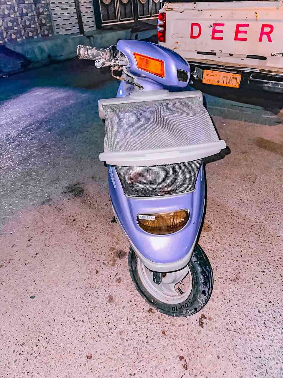 دراجة بزون ياماها للبيع

الدراجة نضيفة مامفتوحة

نضافتها كدام العين ومال جناية تروح وتجي بيها

السعر خاص 
***********
