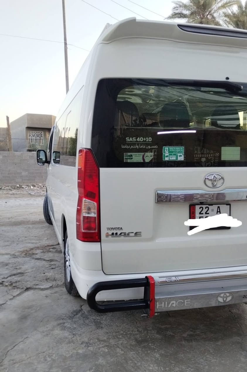 السلام عليكم هايس ٢٥ للبيع فول مواصفات كير اوتوماتيك كفاله عامه السياره جاهزه للأخير درع سيبايه تانكي إضافي وركه خلفيه اضافيه كشنات خلفيه دفتريه دوشمه كشنات صفاح تنته نايلون سفريات  السيارة رقم أربيل بسمي تحويل ثاني يوم للاستفسار متواجد ع الخاص *********** بي واتساب
