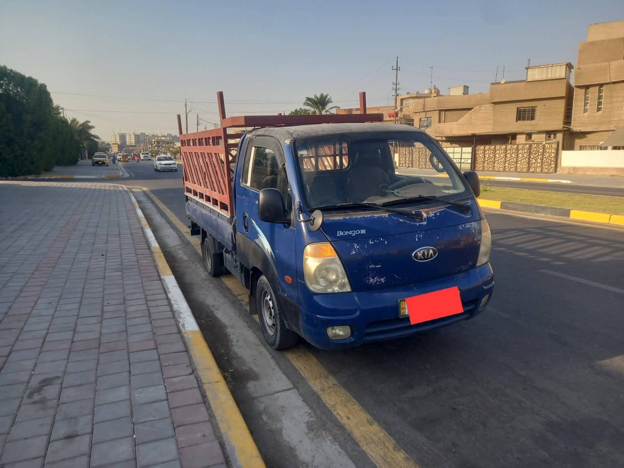 كيا للبيع بنكو ثري
موديل 2007 محرك نظيف
مكفوله من الصبغ ومن الضربة
السنويه لغايه 2031
رقم شاصي واضح
سياره بأسمي تحويل ثاني يوم
السعر 85$  بغداد _ البلديات 
***********
