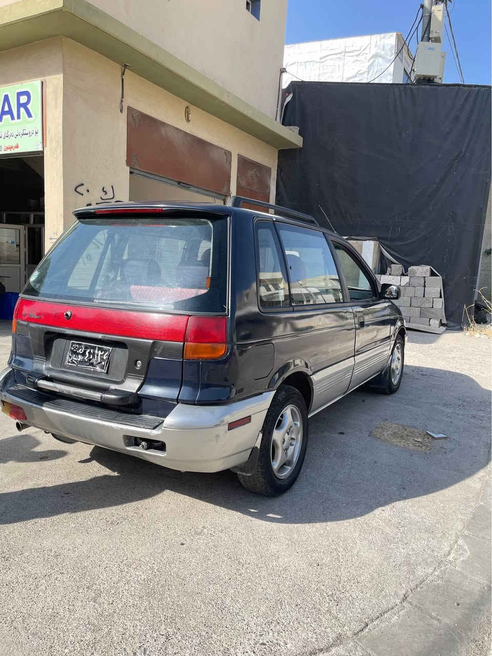 Mitsubishi 
1995 (Mitsubishi ) 🚗
 مەکینە و گێڕ: کراوە بە کەمری 
 ئارم: سلێمانی 📍
 ئەوەلیات و هەموو شتێک: بە شەرت 📄
 مەکینە و گێڕی تەواو بە شەرت،
💵 نرخ: ٢٣ وەرەقە (کەمێک مەعامەلە)
📞 ژمارەی پەیوەندی: *********** السليمانية, العراق
