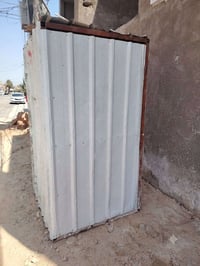 تواليت حديد • خارجي • ١×١م