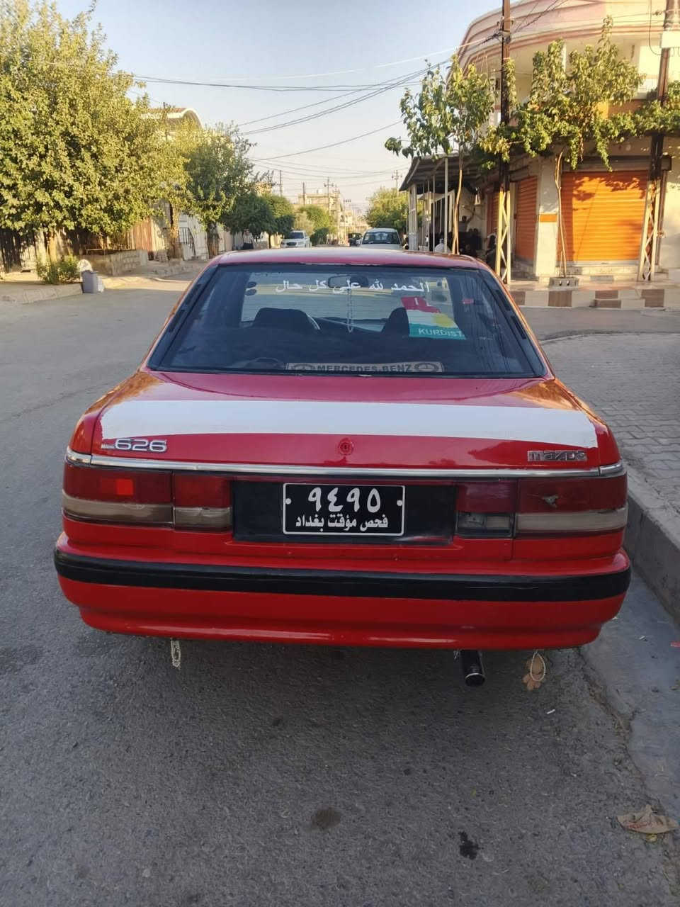 سڵاو خوالی بێت مازدا گێر و مەکینە بەشەرت ماڵی دۆستە موس و بڕاوە بەشەرتە 
دەحمی بۆ دەحمی بەشەرت کارەبایی هەموو بەشەرت ماڵکە زۆر خاوێنی ماڵی فەقیرە 
ژم:*********** رانية, السليمانية
