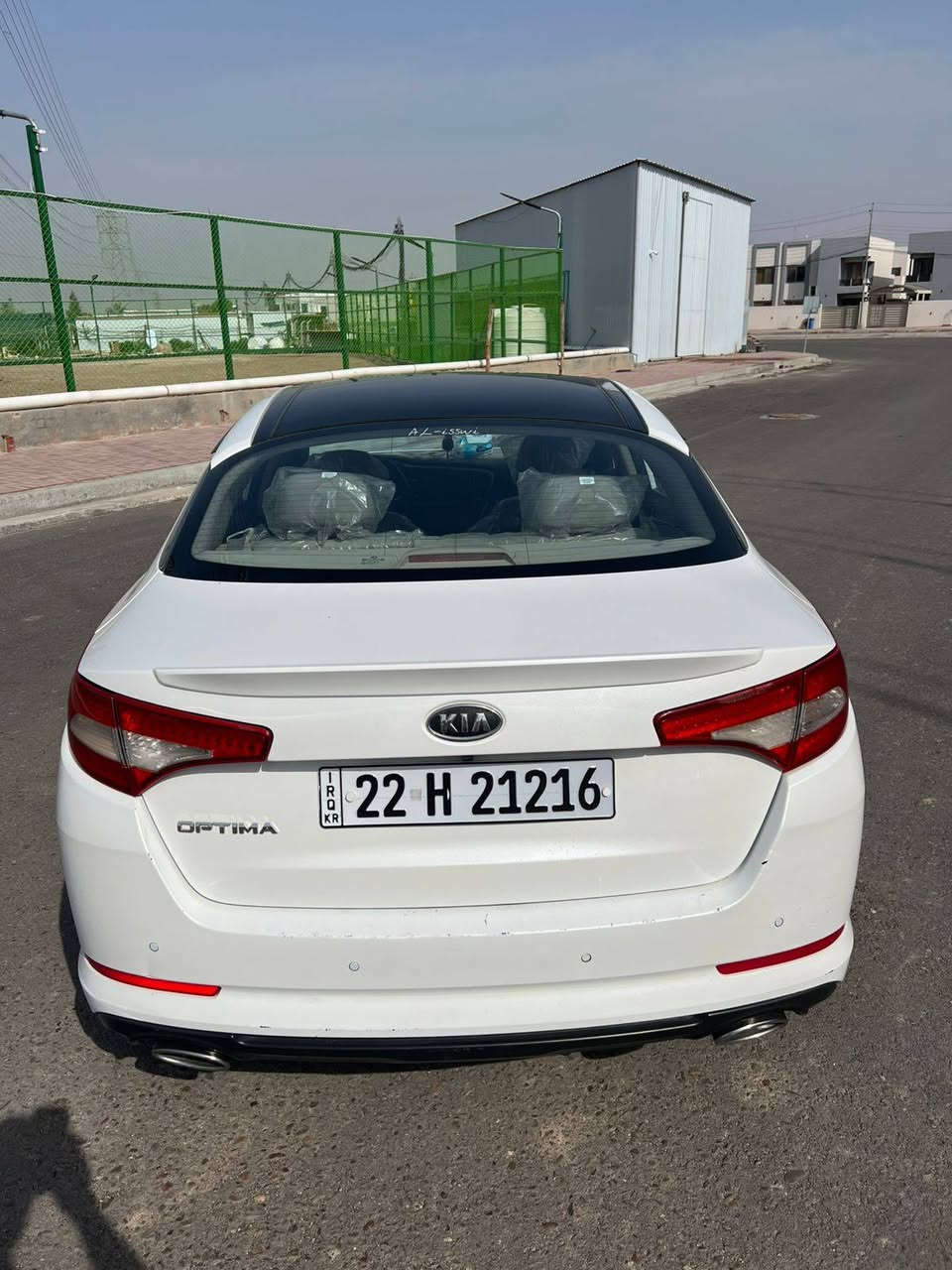 سلام عليكم  
اوبتيما 2012 للبيع رقم اربيل 2400 فول مواصفات ماعدا البصمه بيه بارد ب جاملغ الامامي والخلفي على كد شبر عنوان السياره بغداد ابو غريب السعر 125 وبيه مجال لشراي
***********
