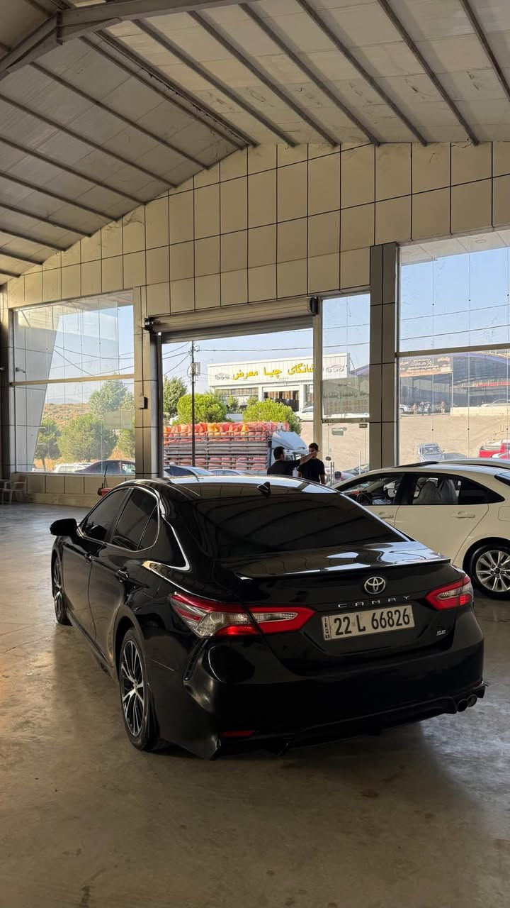 Toyota Camry 2019 
SE plus
٣ پارچەی بۆیاخە لەگەل یەک بست
بێ ژۆرێ بێ ێرباگ 
بەسمە رادار ناو کرێمی
*********** سوران, أربيل
