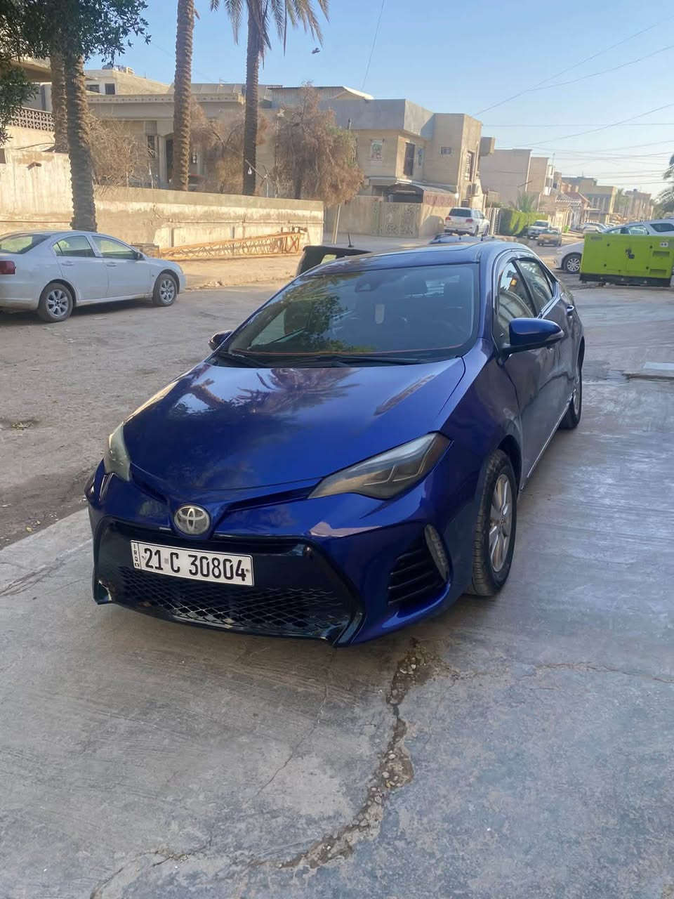 للبيع فقط
كورلا 
2019 
XSE 
فول 1-1 
اعلا موصفات بل كورلا 
داخل اسود جلد 
فتحة سقف 
بصة تشغيل 
أبواب بصمة 
شاشة لمس كبيرة 
رادار امامي خلفي حساسات 
 موصفات فول 1/1 
سيارة رقم شمالي 
بسمي تحويل مباشر 
مصبوغة صبغ عام 
سعرها 95 ورقة و بيها مجال 
عنوانها بغداد 
***********
