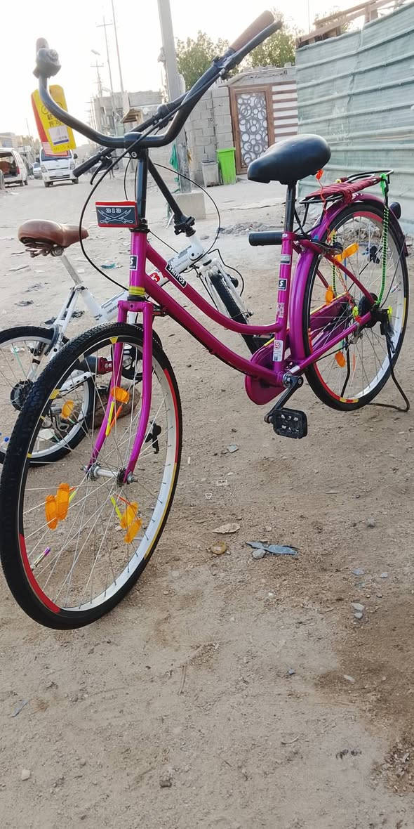 🚲 بايسكل للبيع

اللون: ماروني فاتح
الموديل: 2021
الحجم: 26 انج
الحالة: نضيف وشغال، بريكات كاملة

📍 المكان: البصرة-
💰 السعر: 140 الف
📞 للتواصل: ***********

موجود ، الشراي يتصل او واتساب.
