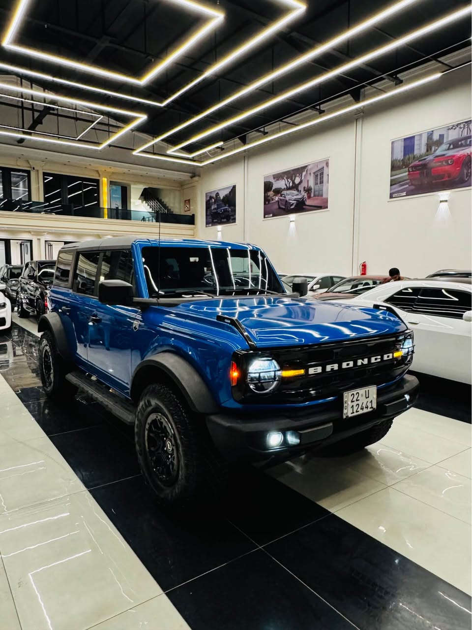 ford bronco 2023 V4 توين توربو 
فورد برونكو 2023 
كامل جوانكاري بو كراوة سةيارةكي جوان بي مةسروف دحامي بو دةحامي بةشةرتة 
 نيو بونيد سبوخة بي ژوري بي شانصي 
ارباك بس سوكان سيستةم كراوة بيلاد داندرايتةوة 
شوين هةولير 
273$ كةميك مةجال 
Ⓜ️0️⃣7️⃣5️⃣0️⃣3️⃣6️⃣9️⃣9️⃣0️⃣9️⃣2️⃣
كورك واتساب أربيل, العراق

نص مكتوب في الصور:
- 7:12 LTE 35 bid.cars AWD 2.3L 4 cyl. 250/300/330HP 7718 km 2023 FORD BRONCO, BASE 1FMDE5BH3PLB88777 1-52690134 Copart Location: Detroit (MI) Shipping from: Newark (NJ) Seller: State Farm Insurance Sale Document: Cert of title-salvage vehicle (MI) Sales History 1 Similar archival offers You are watching archived offer. Auction ended on Tuesday, August 20, 2024. Tuesday, August 20, 2024 13 Photos Ask 19