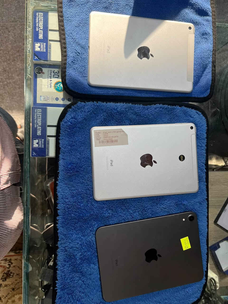 سلام و علیکم شتی نازدار ماشاللە🟢✅
ipad 7 , 32gb , 128 gb 1 sim شتی خاوێن🟢✅
Ipaf 8 , 32gb 1 sim شتی خاوێن🟢✅
Ipad 9 , 64gb,256gb شتی خاوێن 🟢✅
Ipad mine 4 ,128gb شتی خاوێن🟢✅
Ipad mini 5 , 64gb  شتی خاوێن🟢✅
Ipad mini 6 , 256gb شتی خاوێن🟢✅
Ipad M4 , 256gb شتی خاوێن🟢✅
Ipad pro 2018 , 512 gb شتی خاوێن🟢✅
