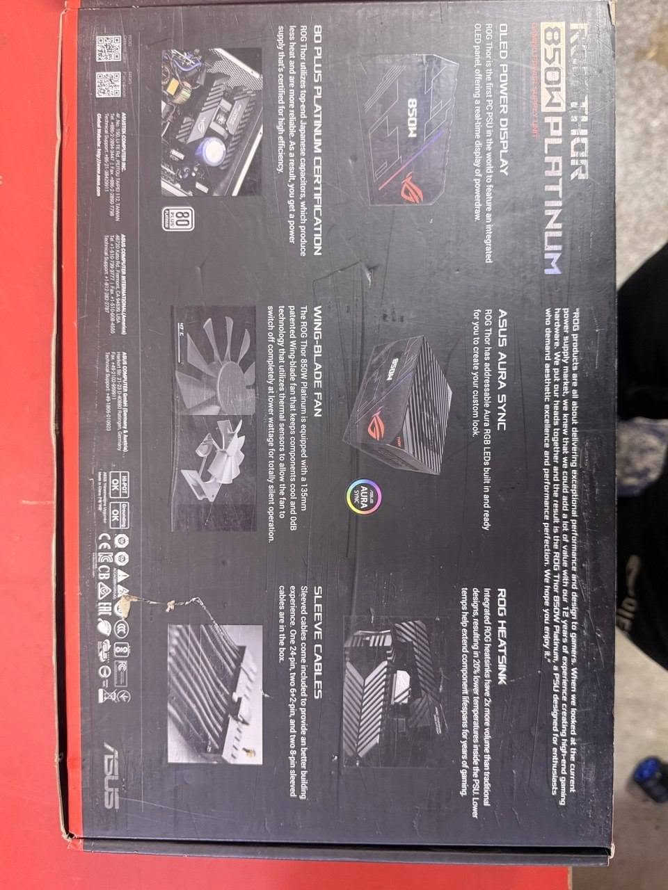 قطع حاسوب • ASUS ROG THOR 850W • Z790 AORUS