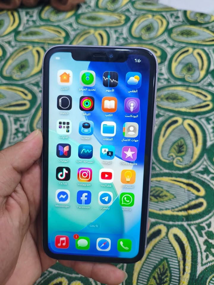 ايفون 11عادي للبيع 
ذاكره 128 بطاريه 65
جهاز نضيف 
سعره200
***********
