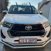 تويوتا هايلكوس 2022 TRD فول مواصفات محرك V6 رقم اربيل ماشية 59 الف مكف...