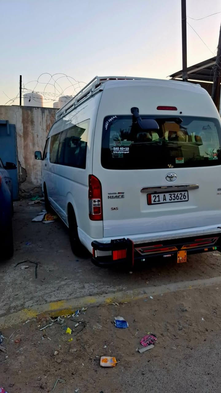 تويوتا هايسه موديل 17للبيع شماليه للبيع فول مواصفات رايدهه 320 ورقه وبيهه مجال بسيط الاتصال على الرقم ***********

