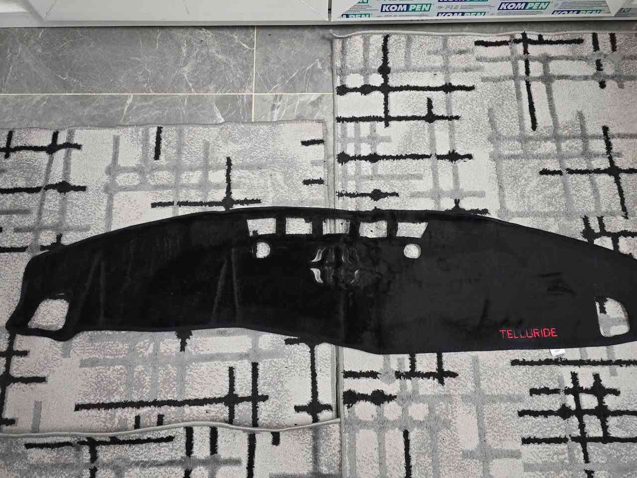 ارضيات هونداي بالسايد   2020_2025

ارضيات كيا تلورايد. 2020. _2025

فرشة دشبول تلورايد SX. 2020_2025 
فرشة دشبول تلورايد EX. 2020_2025

فرشة.  دشبول  بالسايد كالكرافي 
 
فرشة دشبول بالسايد Se.  

***********
