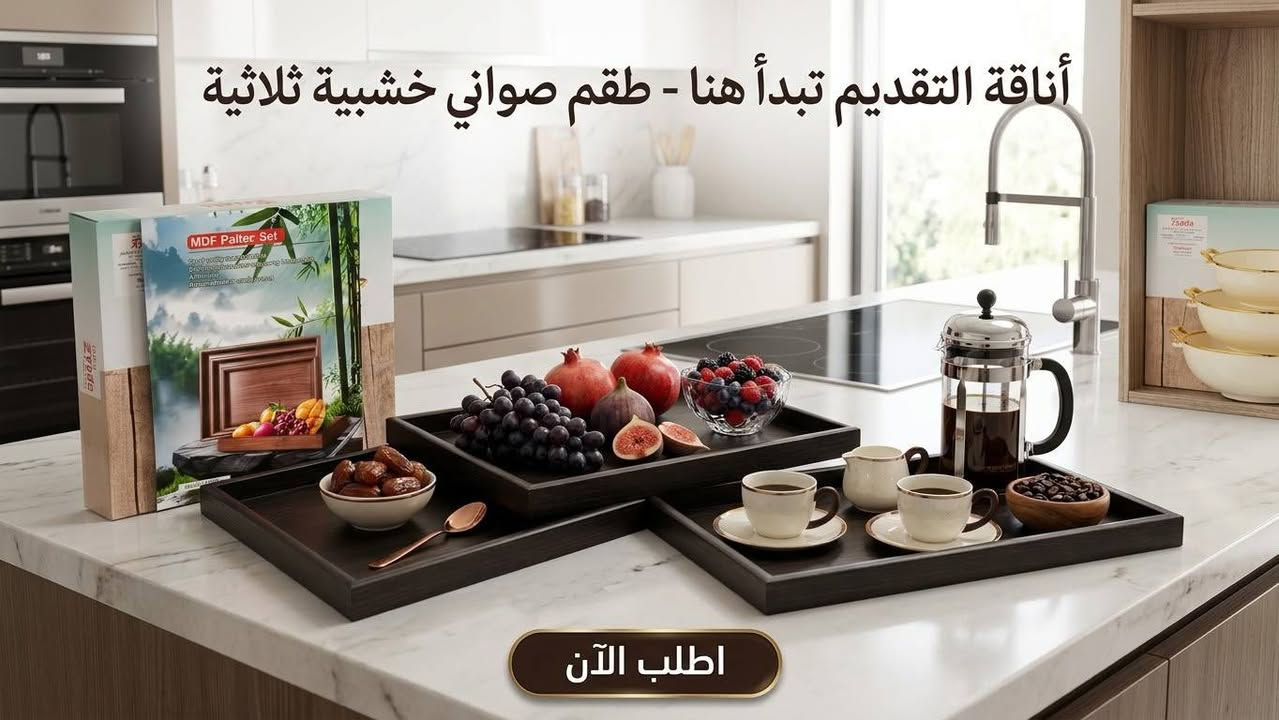 غطاء دبة غاز • طقم صواني أكريليك • غطاء ميكروويف