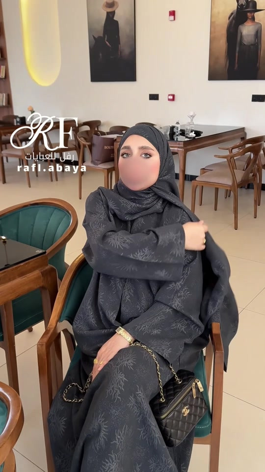 عباية • شال جاكار • خامة اماراتي