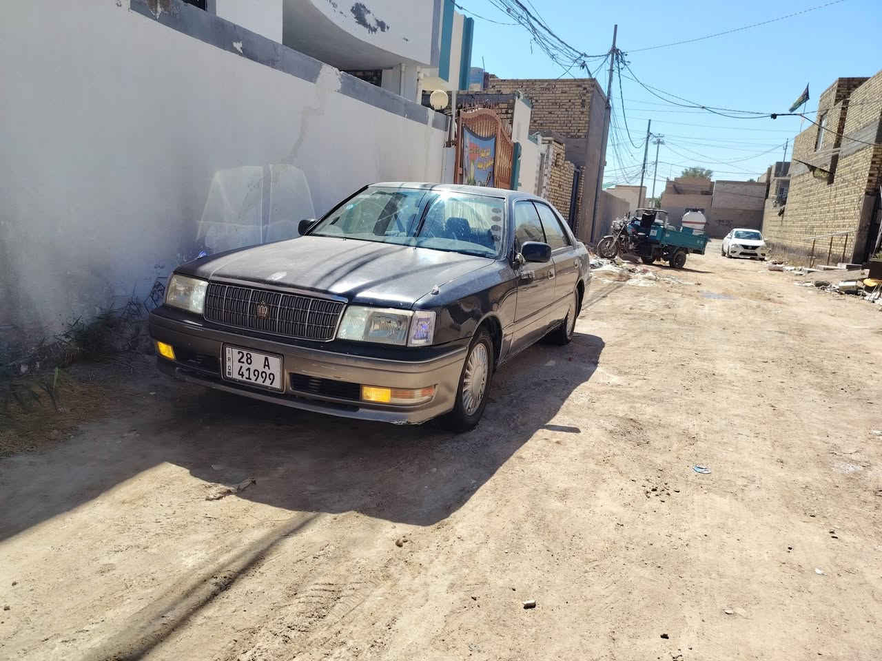 سلام عليكم راس الثور للبيع رقم نجف دولي كصه قماره تبريد شغال مكينه 3000 تخم تاير جديد السعر 66 وبيهه مجال مكان نجف ***********
