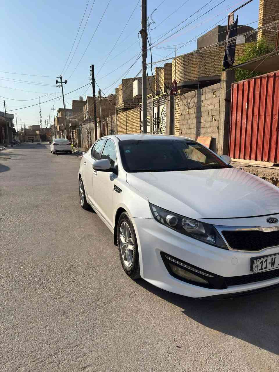 كيا اوبتيما موديل 2012  خليجي كفالة عامة فقط اشبر بارد بالجاملغ الخلفي بدون صبغ مثل ما وضح بالصوره رقم بغداد مميز 
السعر 130 وبيها مجال بسيط
العنوان : ذي قار 
 للاستفسار ***********
