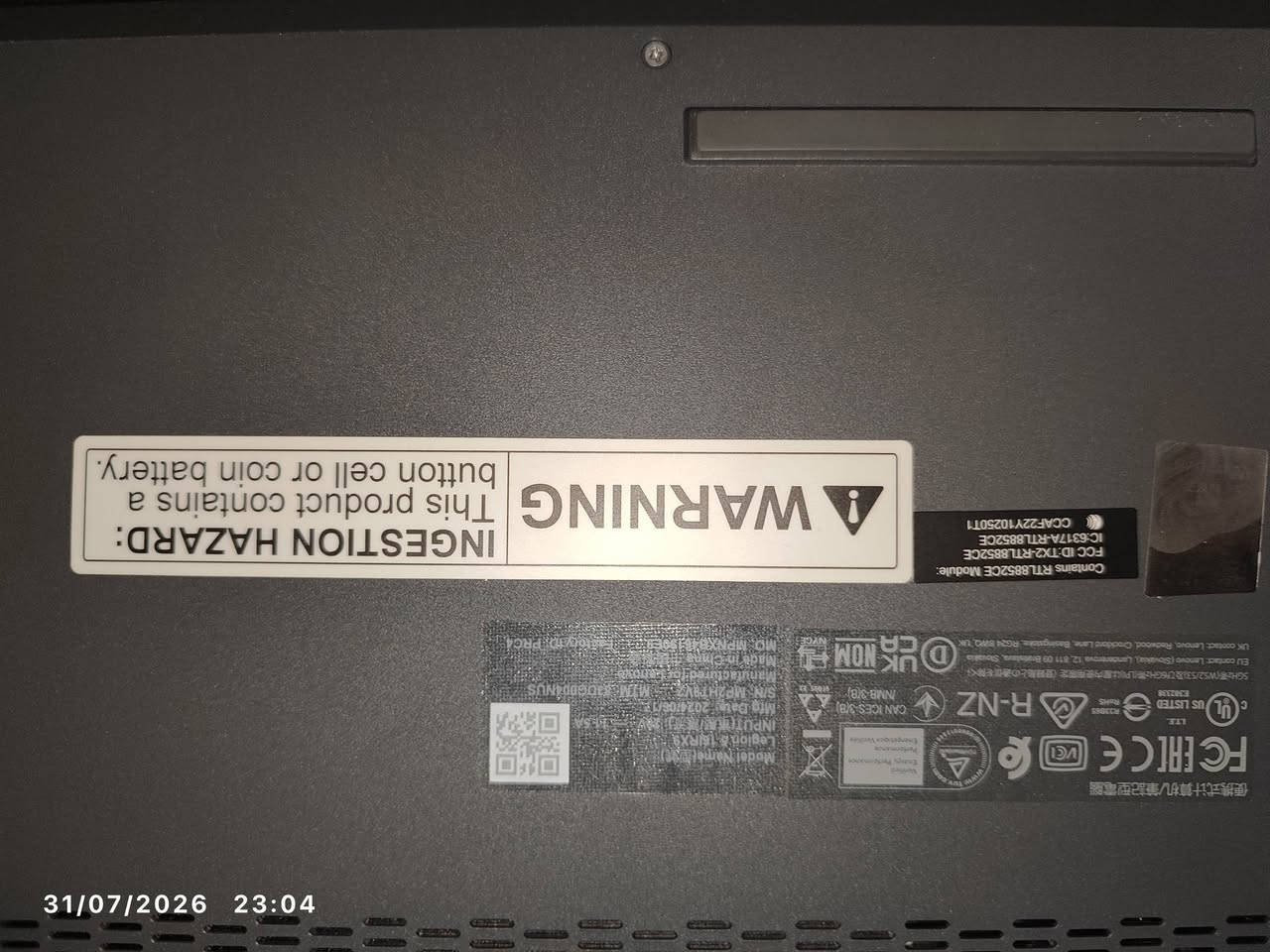 Lenovo legion 5 irx9 
لابتوب العاب مستعمل نظيف جداً استعمال قرابه 6 اشهر لكن الاستعمال خلال هذه المده قليل جداً بسبب المدارس
i7 14th xh
rtx 4060 8gb
ram 16gb
ssd 512
الشاشه اهم واحلى شي / حجم 16 ips QHD 2K
165HZ
اللون / silver
حالة البطاريه / 99
keyboard rgb عربي-انكليزي
الشاحنة watt 230
التبريد ممتاز
السعر / 1.900.000 IQD بي مجال

للشراء واتساب ***********
