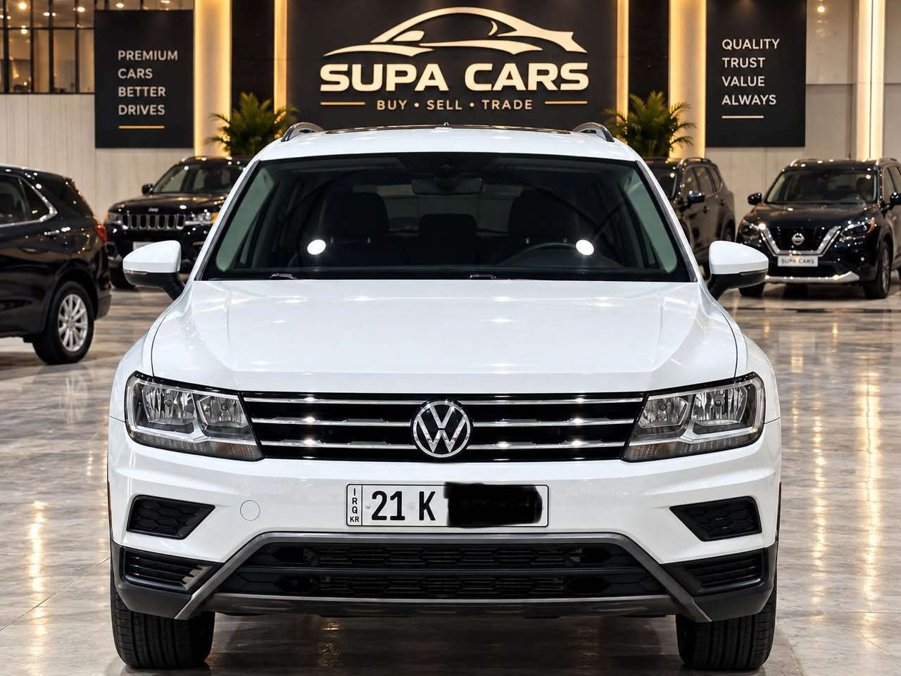 🚙 Volkswagen Tiguan 2021 – SE

✨ مواسەفات: SE
🛣️ ڕۆیشتووە: 52,000 Miles
💰 نرخ: 139 وەرەقە

🔹 وایەرلەس چارجەر
🔹 کوشنەکانی جڵد
🔹 شاشەی گەورە
🔹 3 ڕیز کوشن – 7 کەس
🔹 کوشنەکانی کارەبا
🔹 شەغال بە کۆنتڕۆڵ
🔹 بەسمە
🔹 دەرگای بەسمە
🔹 کامێرا + حاسەی دەعامی
🔹 راداری 360° + هێڵی جادە

📍 شوێن: سلێمانی

🔑 ژمارەی شاسی: 3VV3B7AXXMM082383

📞 بۆ زانیاری زیاتر:
***********
***********
&&&&&&&&&&&&&&&&&&&&&&&&&&&&&&&

🚙 فولكس فاغن تيغوان 2021 – SE

✨ الفئة: SE
🛣️ الممشى: 52,000 ميل
💰 السعر: 139 ورقة

🔹 شاحن لاسلكي
🔹 مقاعد جلد
🔹 شاشة كبيرة
🔹 3 صفوف مقاعد – 7 ركاب
🔹 مقاعد كهربائية
🔹 شنطة كهربائية مع تحكم
🔹 بصمة تشغيل
🔹 أبواب بصمة
🔹 كاميرا خلفية + حساسات ركن
🔹 رادار 360° + المحافظة على مسار الطريق

📍 الموقع: السليمانية

🔑 رقم الشاصي: 3VV3B7AXXMM082383

📞 للمزيد من المعلومات:
***********
*********** السليمانية, العراق
