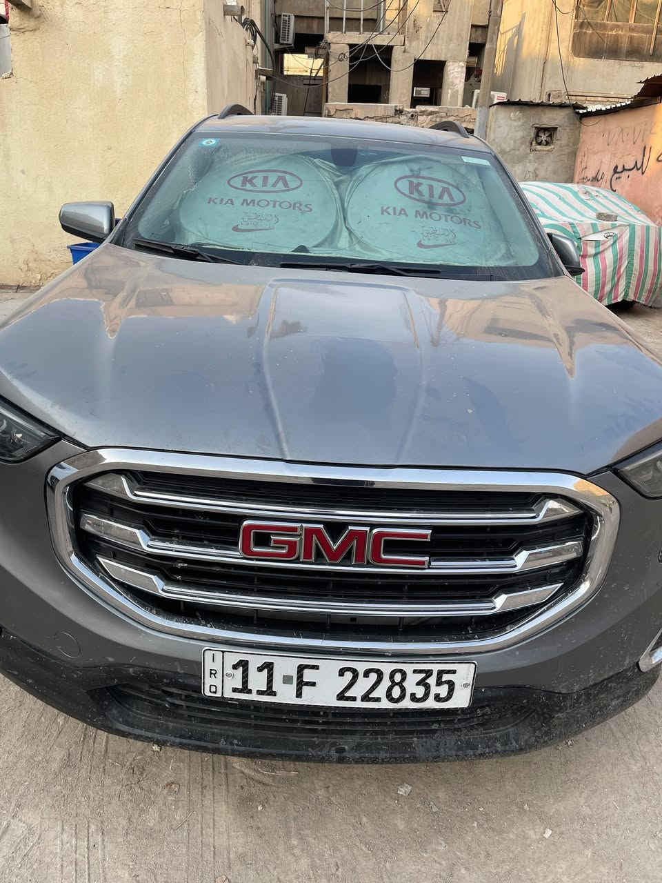 للبيع GMC Terrain 2018
محرك 2000 تيربو مواصفات sle
هزه وسنوية جديده رقم بغداد بسمي مكاني البصرة

السعر: 115ورقة قابل للتفاوض علمود سعر المكينة
ملاحظة السياره كايمه لكن تعمل وتسير طبيعي يعني المشتري حر يريد يجفت او يشتري مكينة جديده  سعر المكينة 9 ورقات + نقص تبريد العام شاد منظومه جديده بس وكف عندي هل فتره وما رحت فحصت للامانة
السياره دواخل نظيفه وكل كهربائيات شغاله

وباقي تفاصيل وكذالك فحص الورشة مذكور بي كلشي من ناحيه الصبغ والكشر وغيره من تفاصيل الي يهتم بيه المشتري

3GKALMEX3JL297153 والي يريد يشوف ضربته هذا بس اكتب بالكوكل يطلعلك  علماً ضربته من امريكا صندوق وخشم 

للاستفسار أو المعاينة يرجى التواصل على رقم ***********

