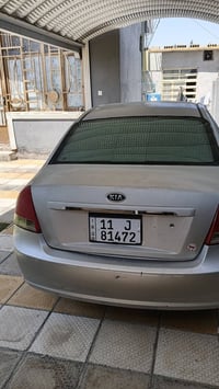 كيا سبيكتره • ٢٠٠٩ • حادث خلفي